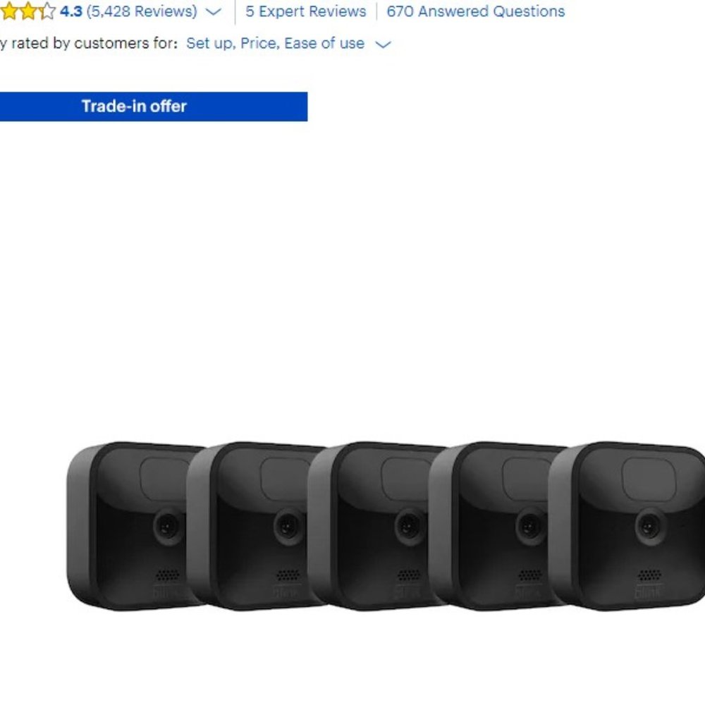 Blink Security camaras